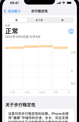 保康iPhone手机维修如何在iPhone开启'步行稳定性通知'